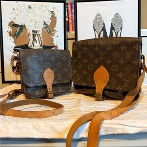 Mommy & Me - Bundle of two Cartoucherie LV bags - mini and PM